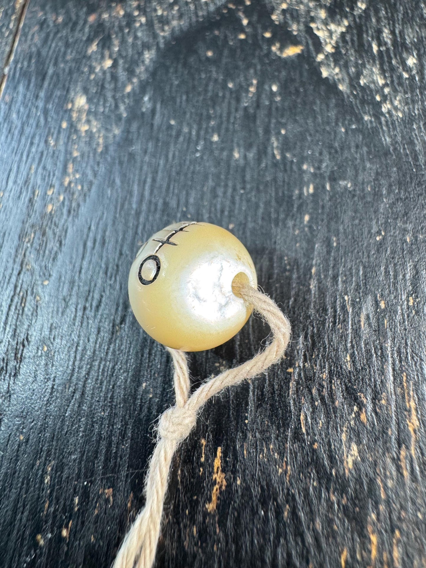 Hand Carved Shell Skull Bead, Dice Shape Spacer, Handmade Bone Look Bead, Gothic Jewelry Making Supply, Mala Spacer, DIY Bracelet Bead