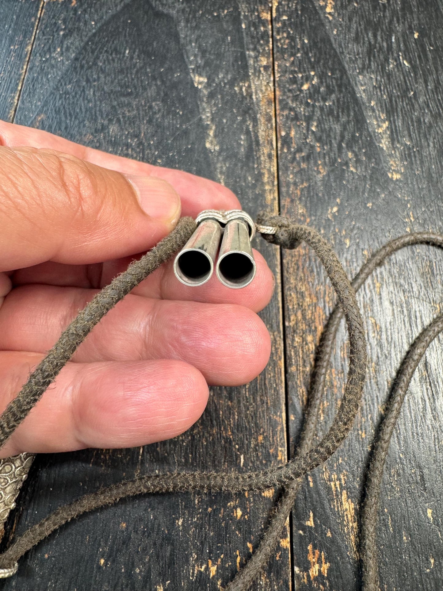 Vintage Tibetan 925 Silver Gau Amulet Pendant Necklace | Portable Prayer Box Capsule | Himalayan Buddhist Reliquary Pendant