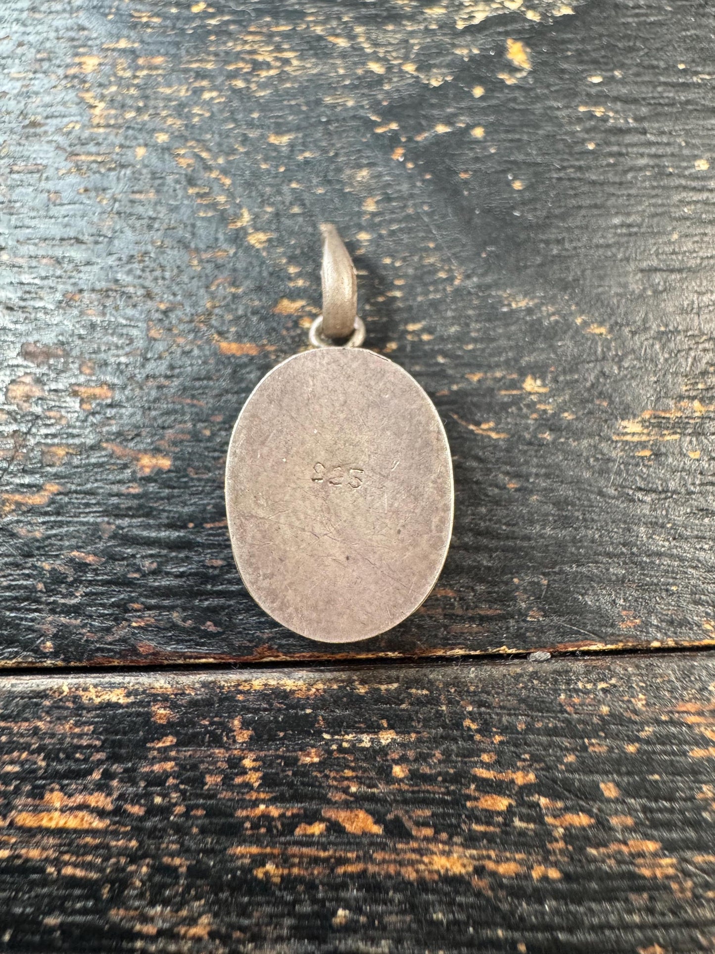 Vintage 925 Silver Kalachakra Ghau Box Pendant, Ten Interlocking Syllables Amulet, Tibetan Prayer Box Locket, Buddhist Gau Pendant, Sacred M
