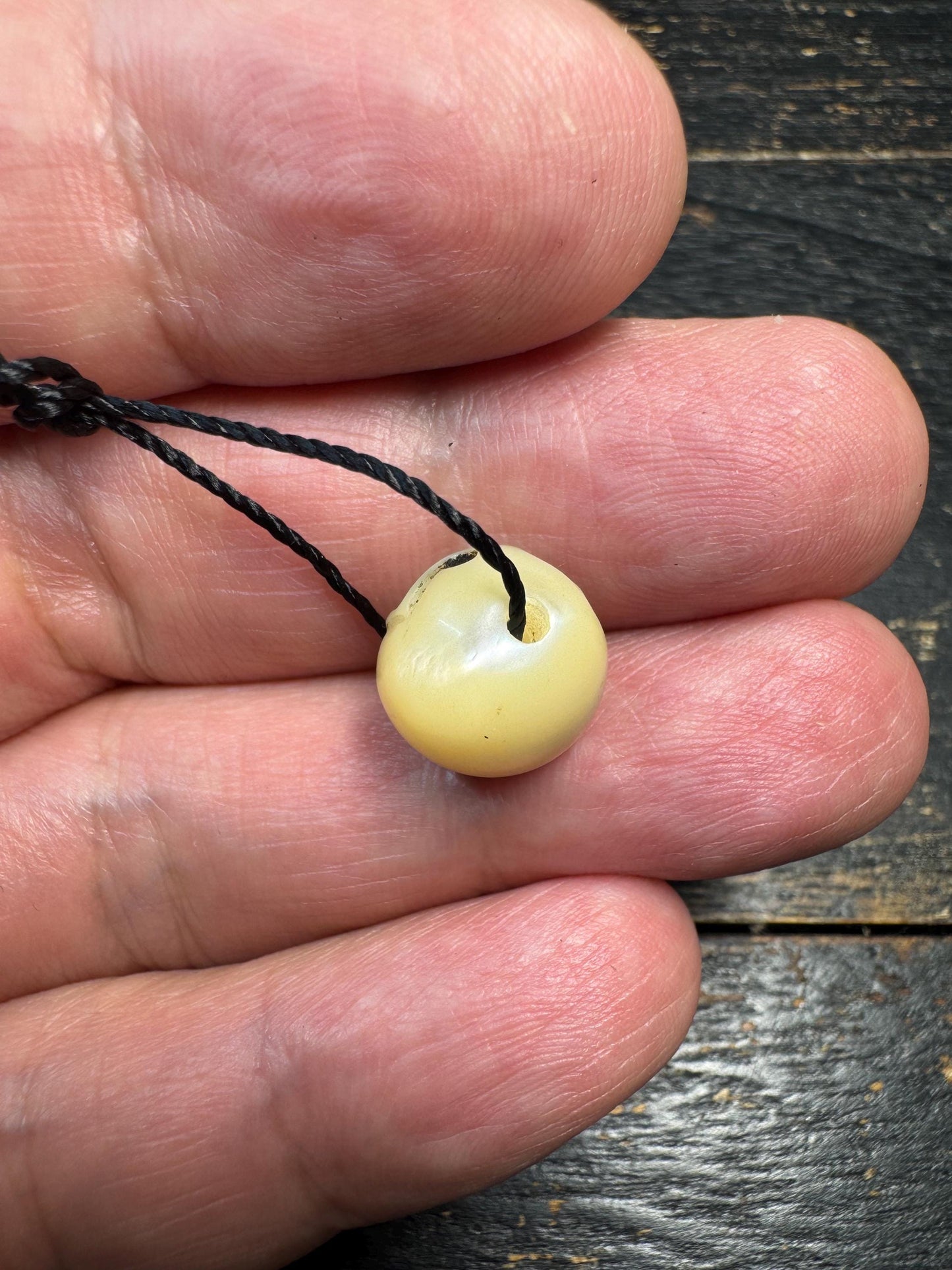 Vintage Hand Carved Shell Skull Bead • Smiling Skull Spacer Bead • Gothic Jewelry Supply • Handmade Mala Accent Bead • DIY Bracelet & Neckla
