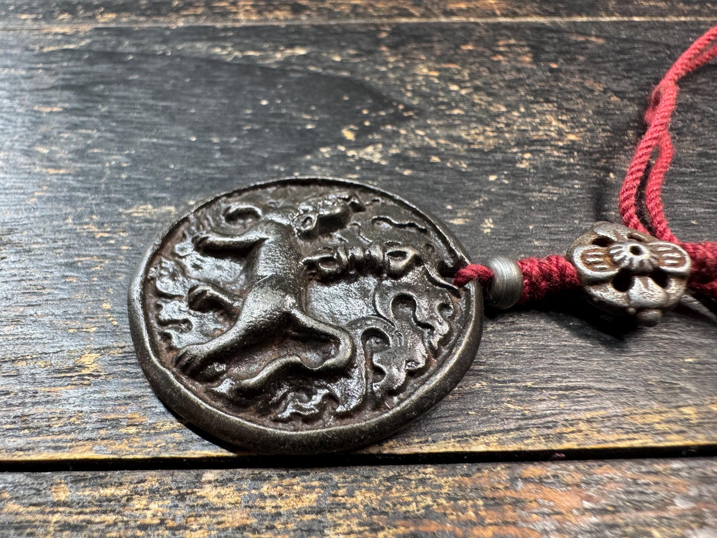 Vintage Tibetan Cold Iron Phurba Pendant | Wrathful Deity Kila Amulet | Himalayan Buddhist Protection Talisman | Nepal Handmade Ritual (H730